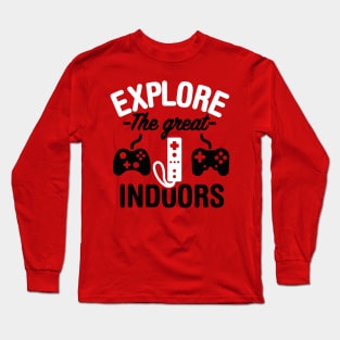 Explore the great indoors 2clr Long Sleeve T-Shirt